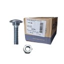 Ver imagem 1 de Parafuso Francês Galvanizado com Porca 3/16x3/4" (caixa com 500 Peças) Stein