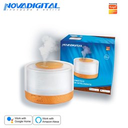 Difusor Aromático Umidificador Inteligente Wi-Fi Alexa Tuya - 2