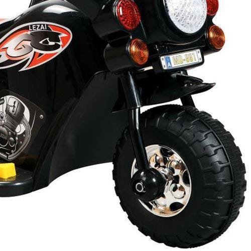 Mini Moto Elétrica Infantil Triciclo Elétrico BZ Cycle Preto com Músicas e  Luzes BARZI MOTORS : : Brinquedos e Jogos