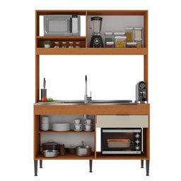 Cozinha Amaya Compacta Balcão Forno e Micro - 7