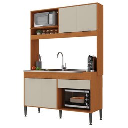 Cozinha Amaya Compacta Balcão Forno e Micro - 6