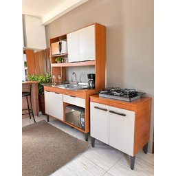 Cozinha Amaya Compacta Balcão Forno e Micro - 3