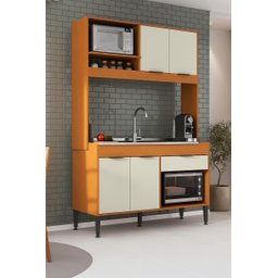 Cozinha Amaya Compacta Balcão Forno e Micro - 2