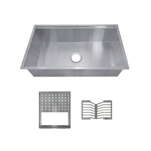 Cuba Pia Cozinha Gourmet Inox 304 com Tábua Módulos Tubrax