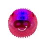 Bola divertida brilha no escuro e com apito para cães - Pink - 1
