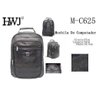 Mochila com Cabo de Aço Reforçada Notebook Bolsas Masculinas - Preto - M-C625 - 1