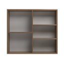 Ver imagem 4 de Espelheira para Banheiro 77cm x 66cm Diamante Marrom Noce
