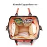 Mochila Maternidade Land com Ganchos e USB Completona - Rosa - 9