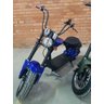Patinete elétrico Moto Scooter Chopper DOOBE 2000W Scooter patinetes eletricos - Vermelho bordô - 6
