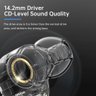 Tranya M10b Fone Ouvido Bluetooth 5.1 Driver de 14.2mm Preto - 4