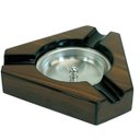 Ver imagem 1 de Cinzeiro Cigarol Trivor de Luxo para Charuto com 3 Apoios e Inox Escovado