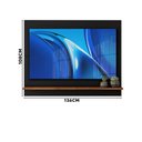 Ver imagem 4 de Painel TV 55 Polegadas Preto Madeira Vênus Tebarrot