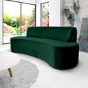 Ver imagem 2 de Sofá 3 Lugares 150cm Mônaco Veludo Verde - Nexta Casa