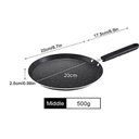 Ver imagem 5 de Panela Antiaderente de Ardósia Walfos, Frigideira Wok de Liga de Alumínio para Omelete, Bife 22cm