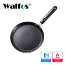 Ver imagem 2 de Panela Antiaderente de Ardósia Walfos, Frigideira Wok de Liga de Alumínio para Omelete, Bife 22cm