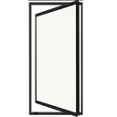 Ver imagem 1 de Vitro de Aluminio Capelinha Pivotante Com Trinco 1,20 x 0,40cm