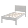 Cama de Solteiro Branco Cm8004 - Tecno Mobili - 3
