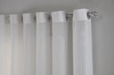 Ver imagem 2 de Cortina Linho de Gaze Off White 280x170cm Sala Quarto Janela Fastlar Cortina para Varão