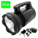 Ver imagem 1 de Lanterna  Recarregável LED 30W Mais Forte Longo Alcance Fazenda