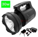 Ver imagem 1 de Lanterna Recarregável LED 30W Mais Forte Longo Alcance Fazenda