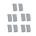 Ver imagem 1 de Kit 5 Módulo Cego Cinza Sleek Colors Margirius Cor:cinza