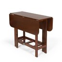 Ver imagem 1 de Mesa Dobrável Pratica Soft Imbuia Bar Cozinha