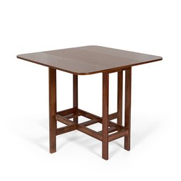 Mesa Dobrável Pratica Soft Imbuia Bar Cozinha - 3