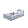 Cama Infantil com Grade Bella Azul - 2