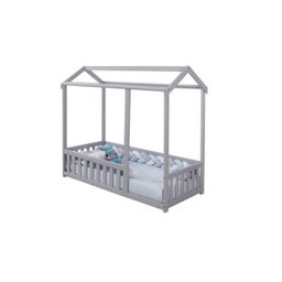 Cama Montessoriana Infantil Montessoriana com Grade Nina Azul - 2