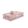 Cama Infantil com Grade Bia Rosa - 2