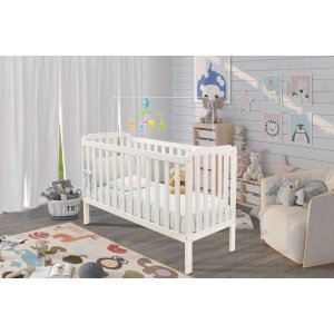 Berço Infantil Samira Branco