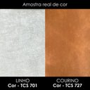 Ver imagem 5 de Poltrona Decorativa Verso Pes Madeira Linho e Courino Tcs 701 Tcs 727 Moll
