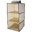 Ver imagem 1 de Organizador Suspenso De Guarda-Roupa 3 Divisórias Casita