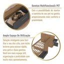 Ver imagem 3 de Cama de Solteiro com Escrivaninha Embutida para Colchão 188x88cm Multimóveis Crart-CAM003 Mel/