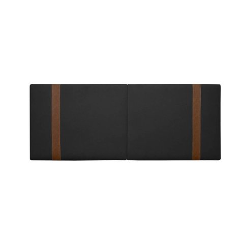 Painel Suspenso Cabeceira Dobrável Pietro para Cama Box Solteiro 90cm Boucle:bouclê Preto