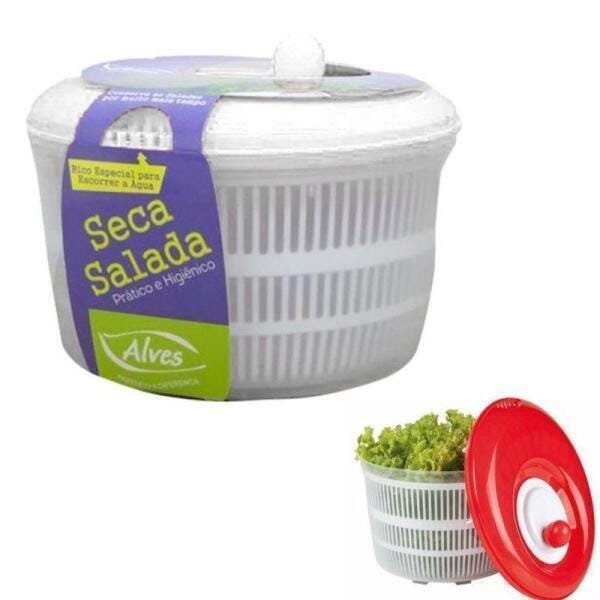 Seca Salada Secador Centrifuga Legumes Verduras 4,5 Litros - 2