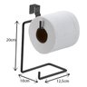 Suporte Porta Papel Higiênico Duplo Encaixe Caixa Acoplada - 2