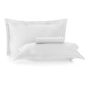 Ver imagem 1 de Jogo de Cama Solteiro 03 Peças Toque Acetinado Branco