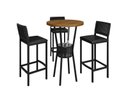 Ver imagem 2 de Bistrô Completo com Cooler com 3 Banquetas Paonanda Decor