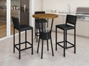 Ver imagem 1 de Bistrô Completo com Cooler com 3 Banquetas Paonanda Decor