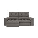 Ver imagem 5 de Sofá Retrátil Reclinável Alion Plus 2,10m Suede Cinza - Xflex Sofas