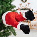 Ver imagem 4 de Pernas de Papai Noel Natal Arvore Natalina com Movimento Flexivel Festa Decoraçao Confraternizaçao F