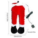 Ver mais imagens de Pernas de Papai Noel Natal Arvore Natalina com Movimento Flexivel Festa Decoraçao Confraternizaçao F