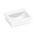 Ver imagem 3 de Cuba de Sobrepor 41x34cm com Mesa Loft Q7 Roca Branco Incepa