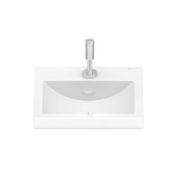 Cuba de Sobrepor 41X34cm com Mesa Loft Q7 Roca - 1