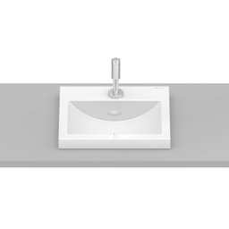 Cuba de Sobrepor 41X34cm com Mesa Loft Q7 Roca - 2