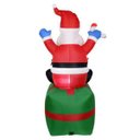 Ver imagem 3 de Papai Noel Decoração Natal Caixa Inflavel Presente 1,80M