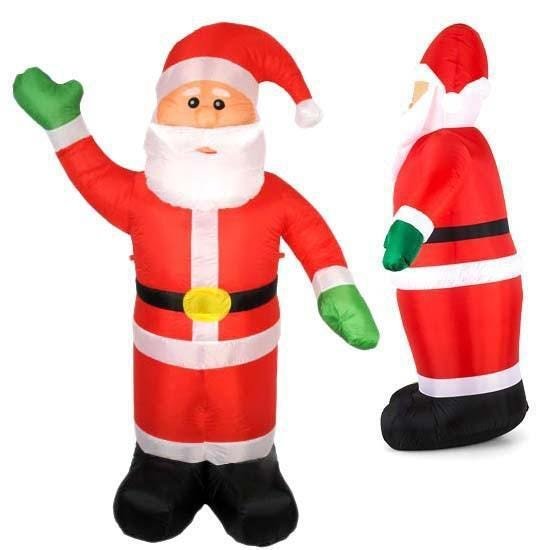 Papai Noel Inflavel Grande Decoração Natal Boneco Natalino - 2