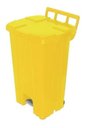 Ver imagem 6 de Cesto Lixeira Com Rodas E Pedal 100l Marca Jsn:Verde