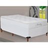 Cama Box Solteiro + Colchão Itália com Pillow Top e Molas Ensacadas Umaflex - 1